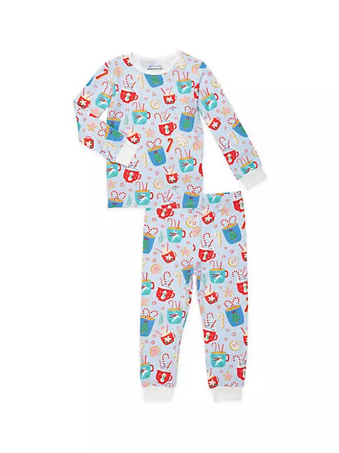 Magnetic Me Wake Me Before You Cocoa Modal Magnetic No Drama Pajama Long Sleeve Set