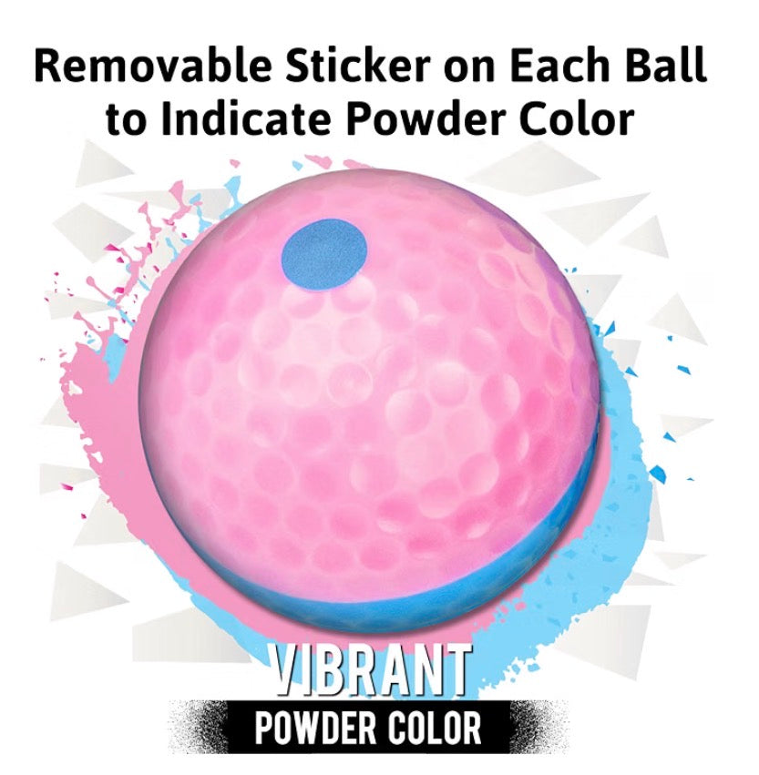Gender Reveal Golf Ball