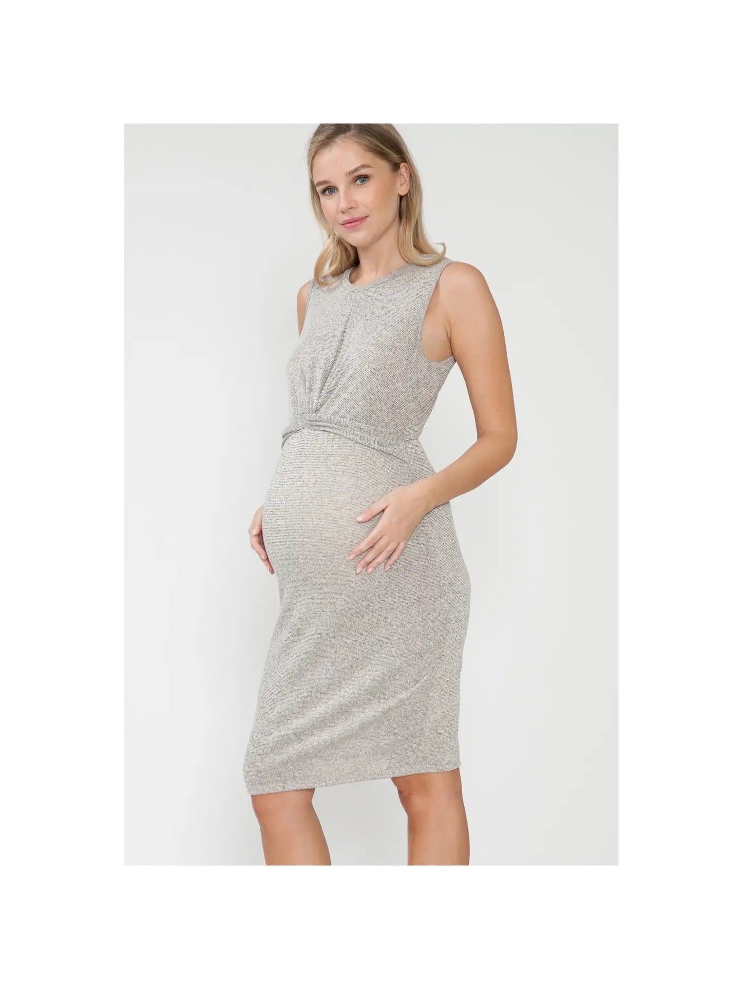 Maternity Dress Cardigan Set- Querencia Maternity