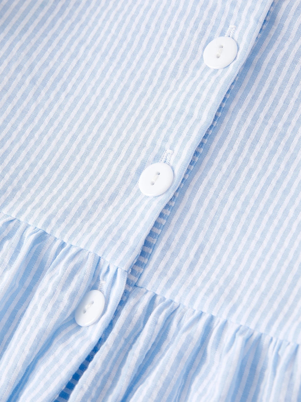 4th of July Smocking Star Embroidered Dress