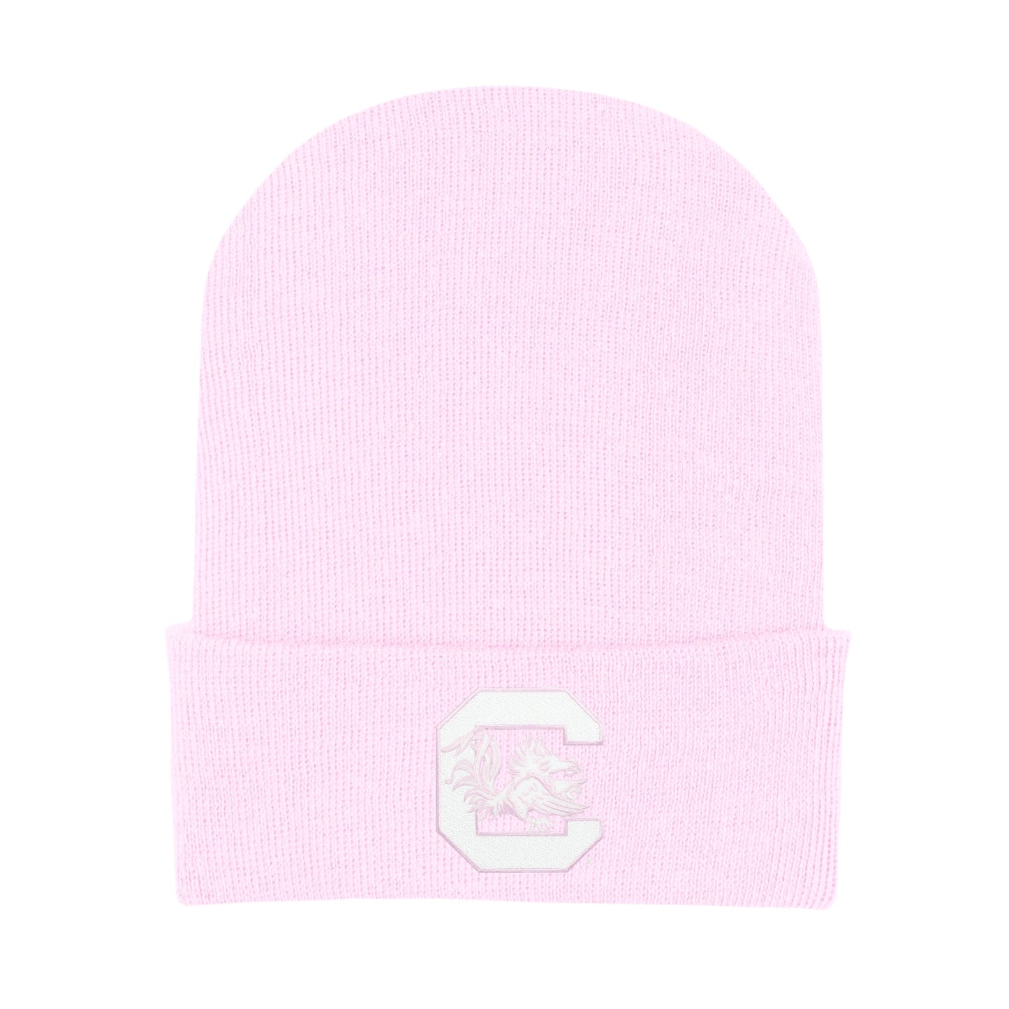 South Carolina Gamecocks Newborn and Preemie Knit Cap - Pink, Garnet