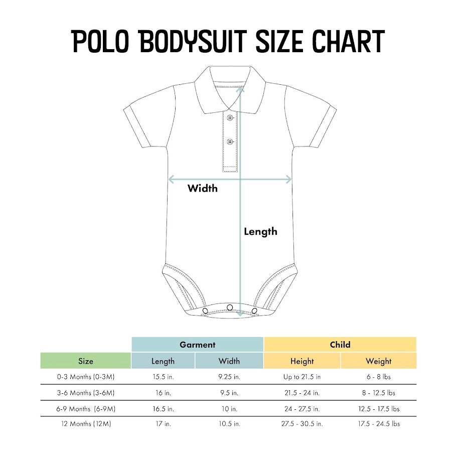 Clemson Tigers Infant Polo Bodysuit