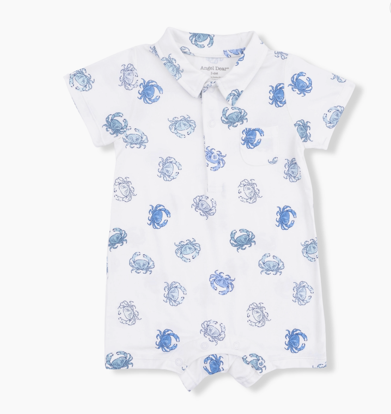 Blue Crabs Polo Shortie
