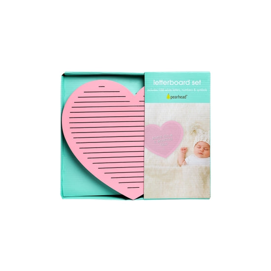 Pearhead Pink Heart Letterboard