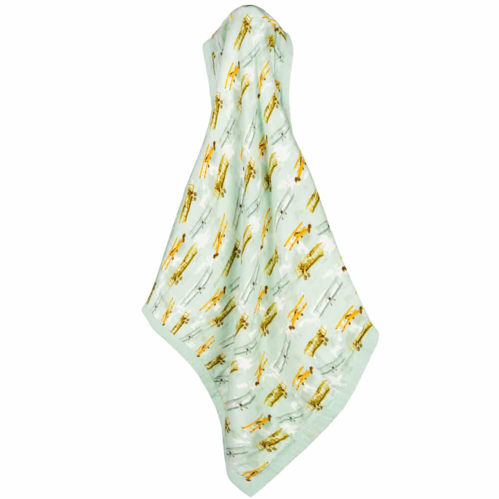 Milkbarn Big Lovey Three-Layer Muslin Security Blanket