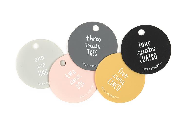 Bella Tunno Count On It Teething Flashcards