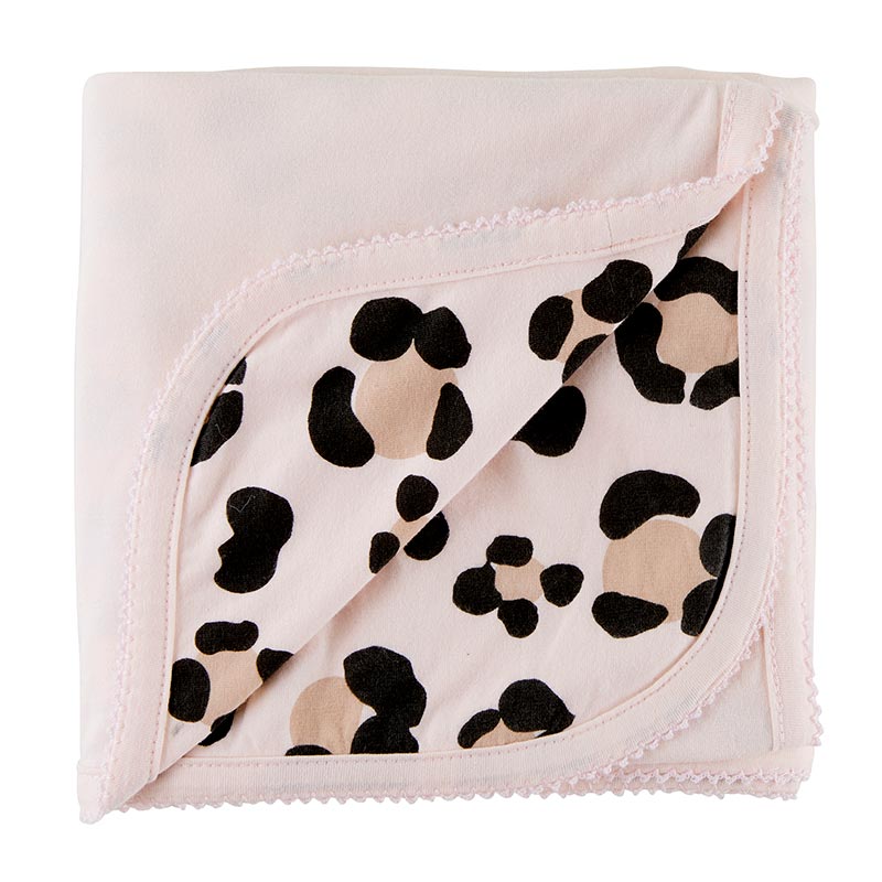 Stephan Baby Cheetah reversible blanket