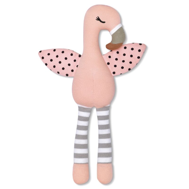 Organic Farm Buddies Franny Flamingo plush toy