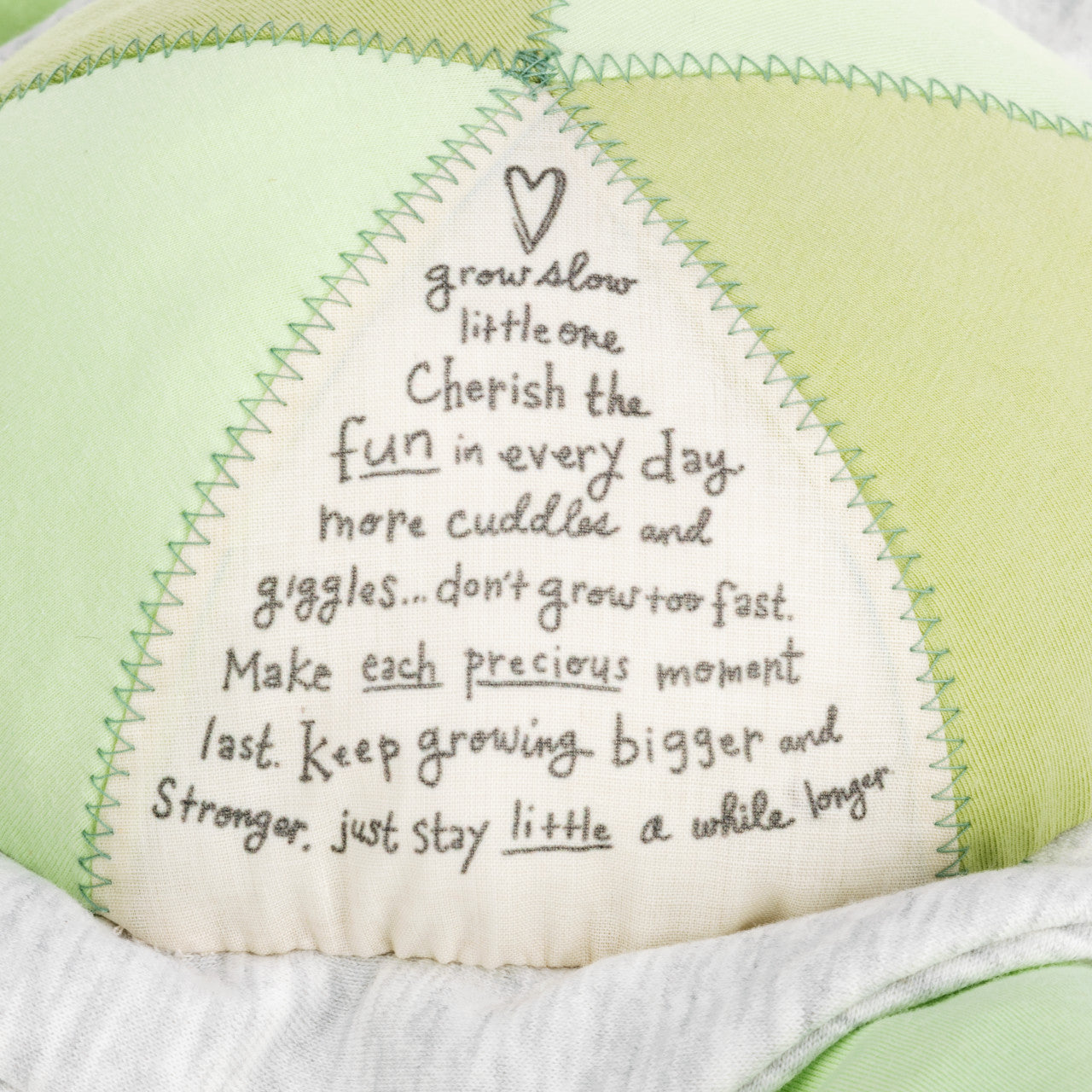 Demdaco - Grow Slow Turtle Plush