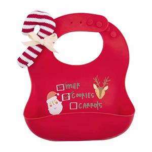Mudpie Silicone Bib& Rattle Set