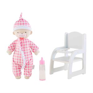 mudpie - Baby Doll & High Chair Set