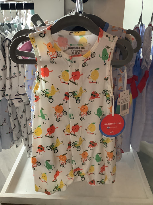 Magnetic Me Peeling Great Modal Romper 6-9M