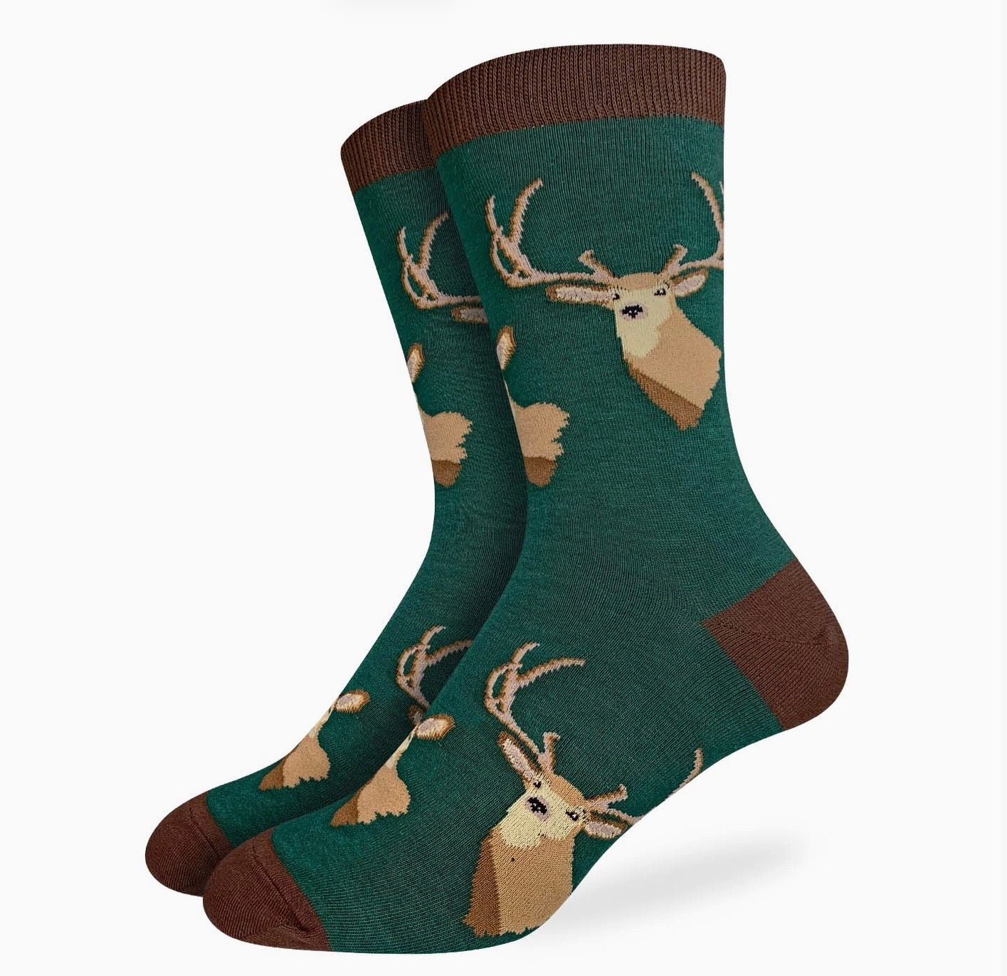 Men's Deer Heads Socks Size 7-12
