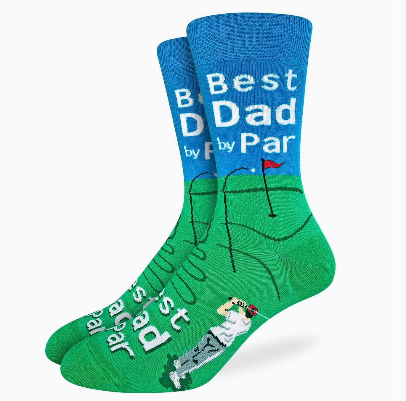 Men's Best Dad By Par Socks Size 7-12