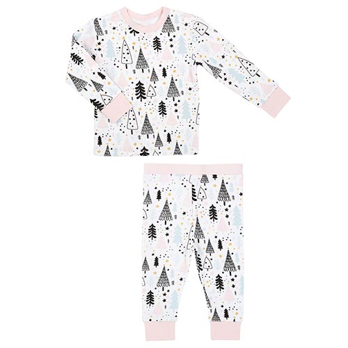 Stephan Baby 2 piece Pajama Set - Holiday Forest