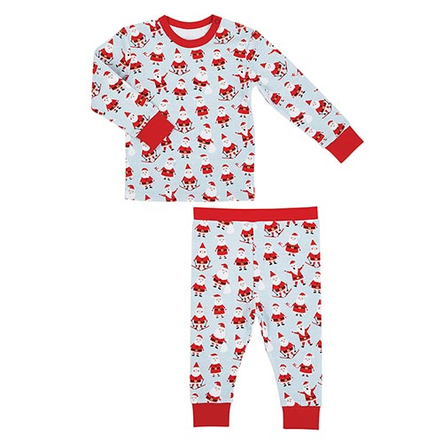Stephan Baby 2 piece Pajama Set - Santa