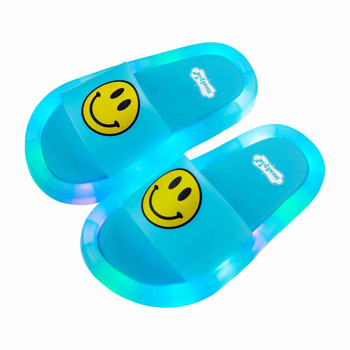 Light Up Smiley Face Sandals - Mudpie