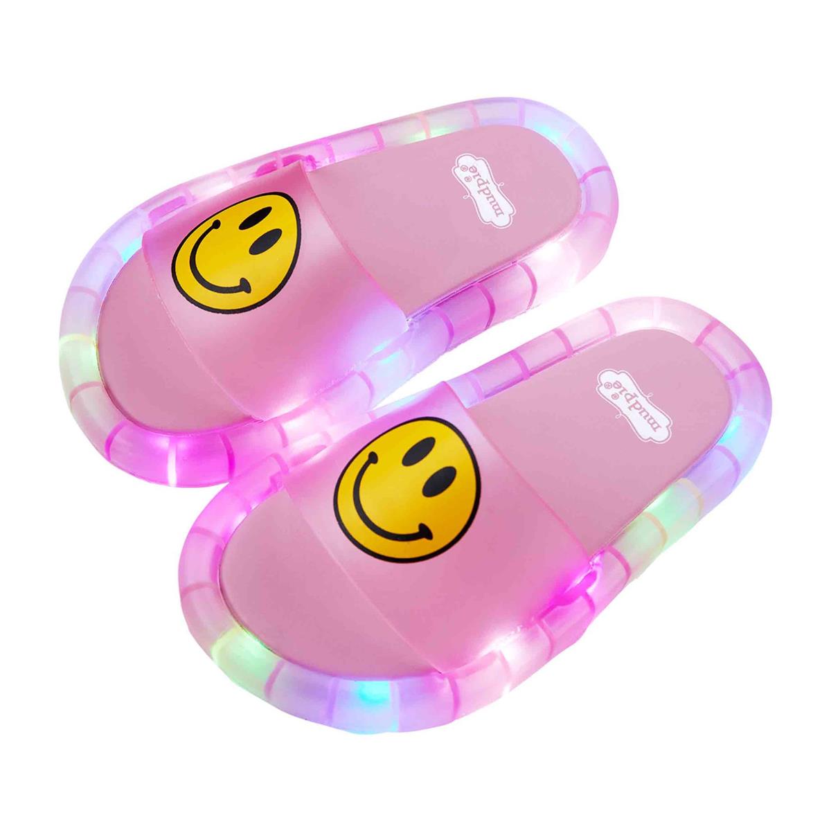 Light Up Smiley Face Sandals - Mudpie