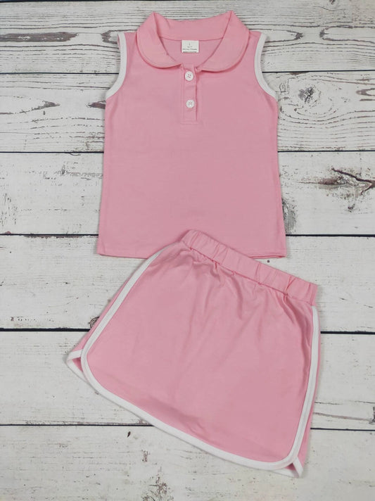 Girls Top and Skort Set