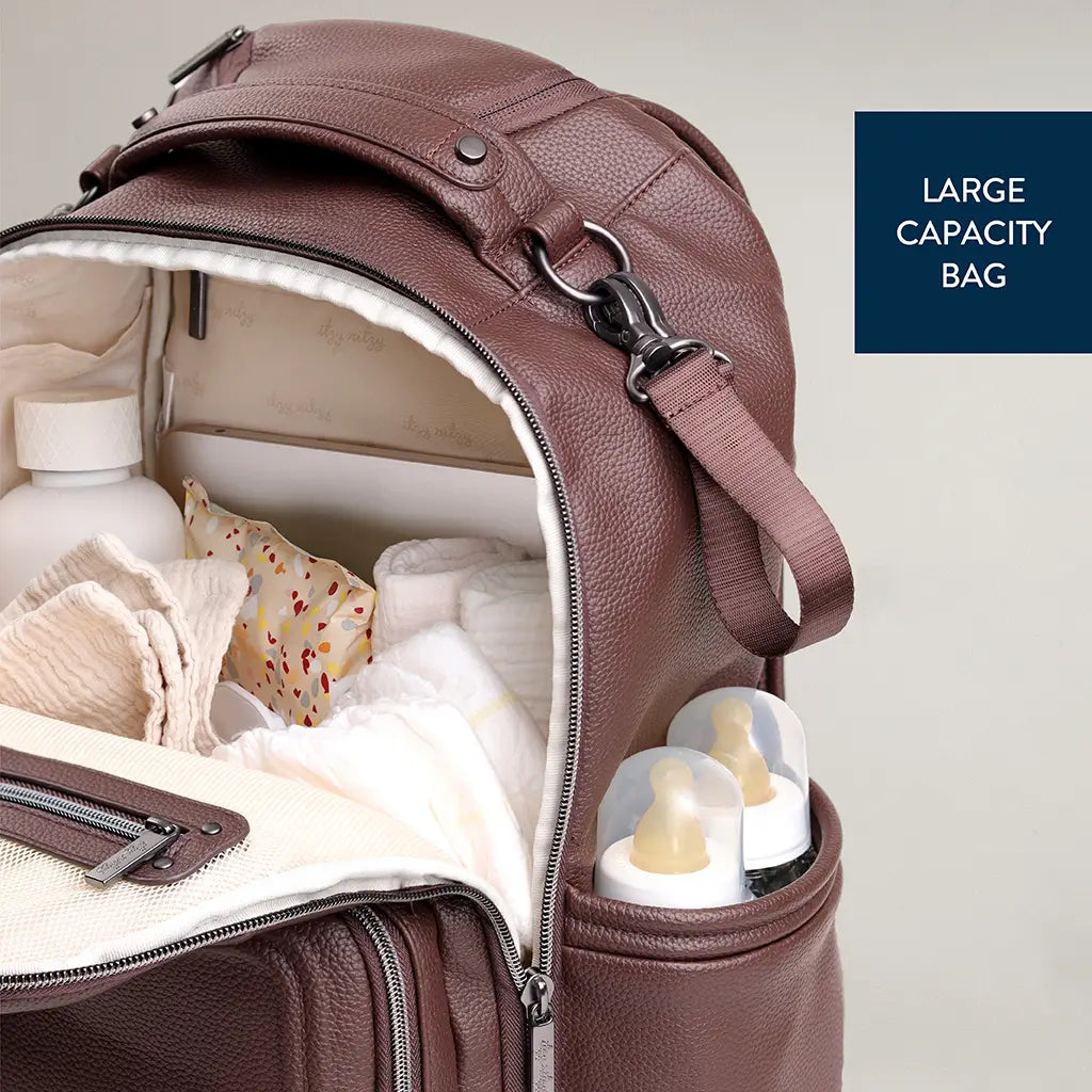 Espresso Boss Plus Itzy Ritzy Diaper Bag