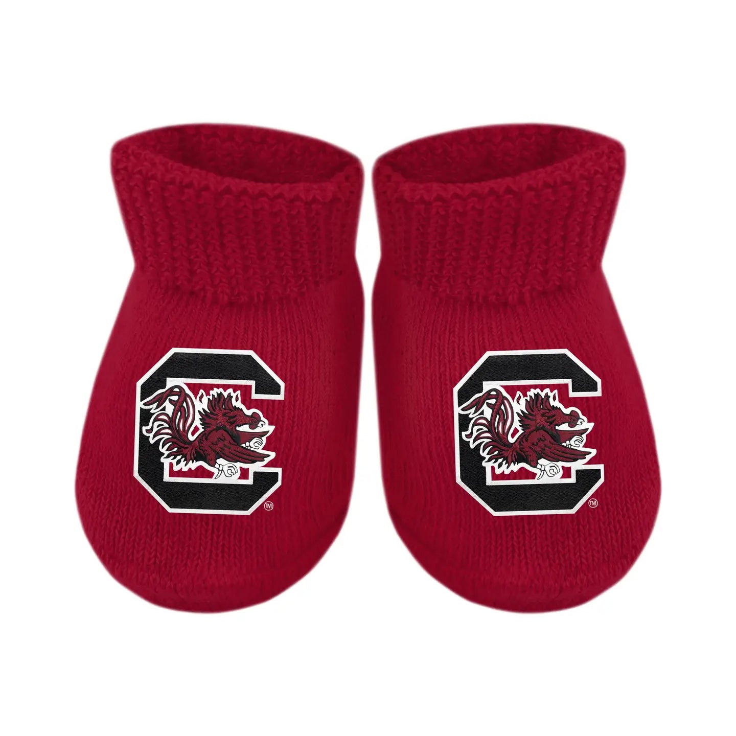 South Carolina Gamecocks Newborn Bootie Sock in Gift Box