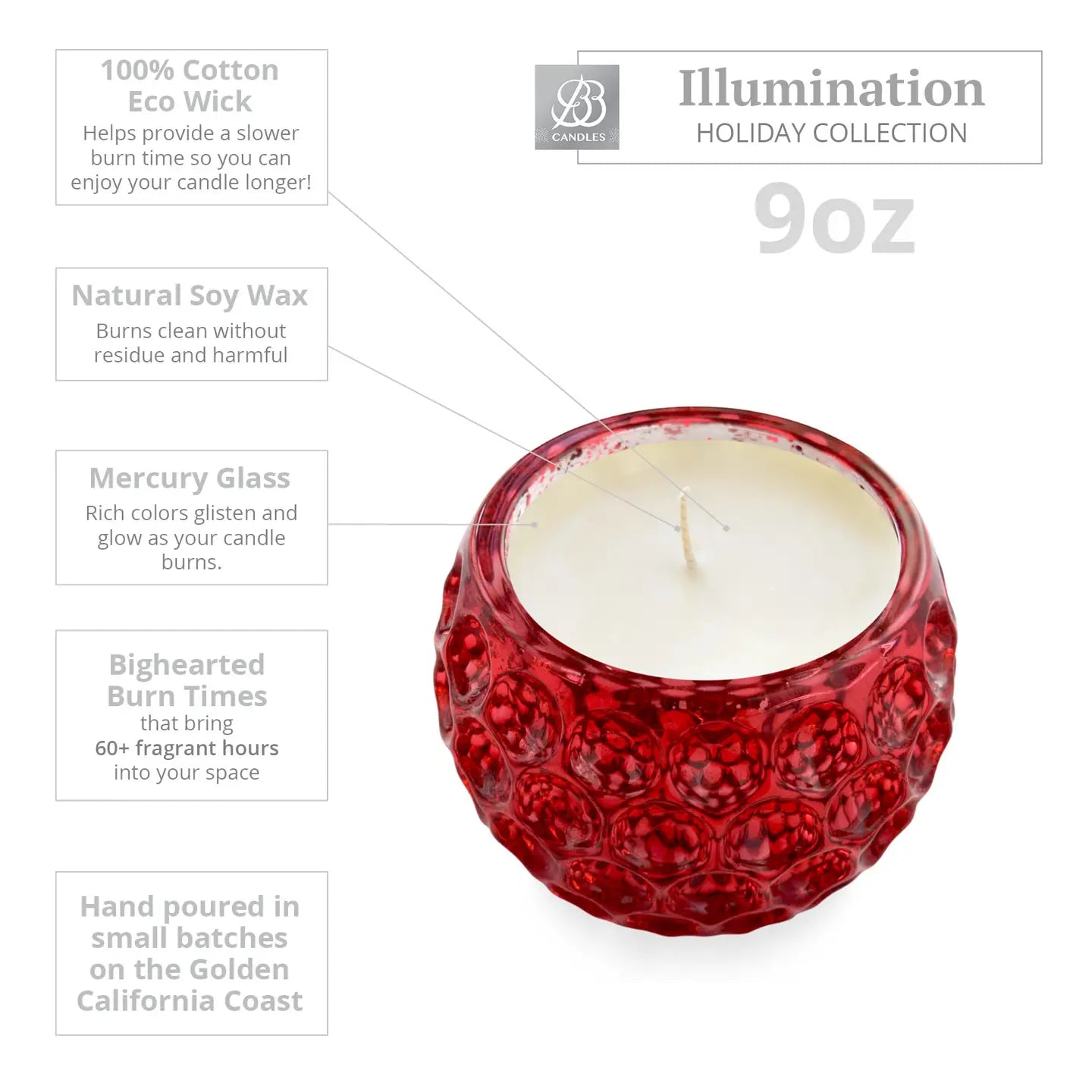 Bb Illumination Holiday Collection-9oz-Sparkling Cranberry