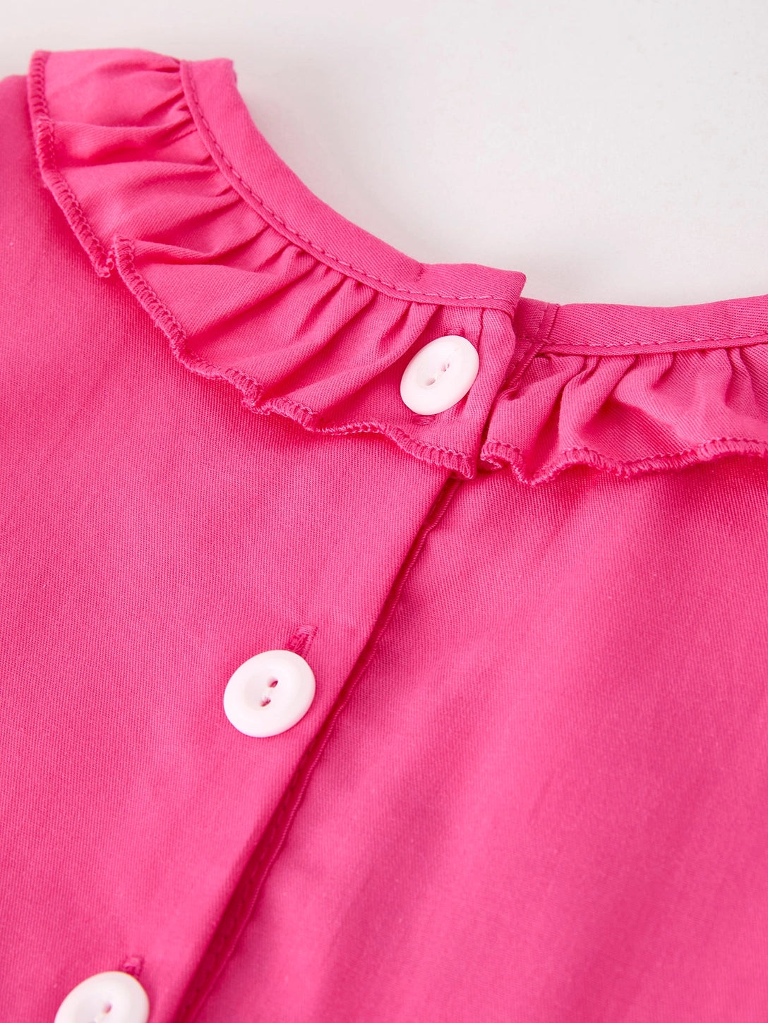 Pink Smocked Church Christ Bishop Christening Bow Girl Dress