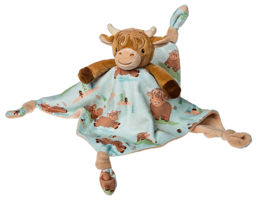 Hetty Highland Cow Character Blanket