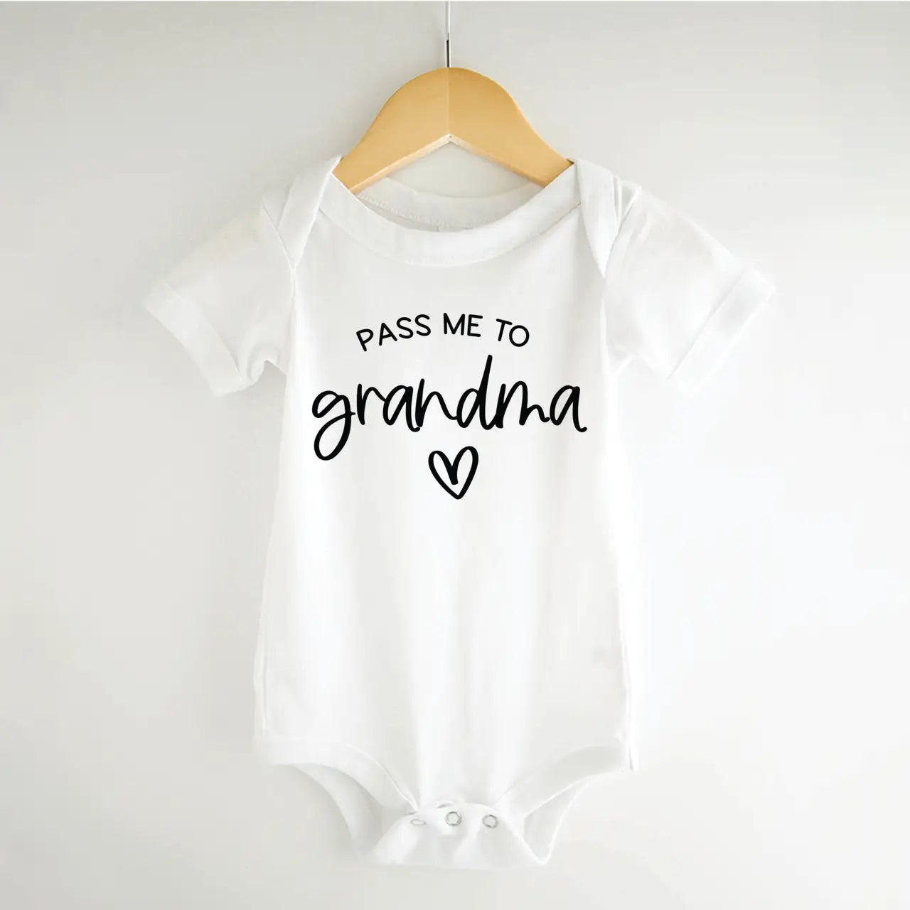 Pass Me To Grandma, Grandparents Onesie, New Baby Gift