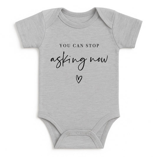 You Can Stop Asking Now, Grandparent Pregnancy Announcement