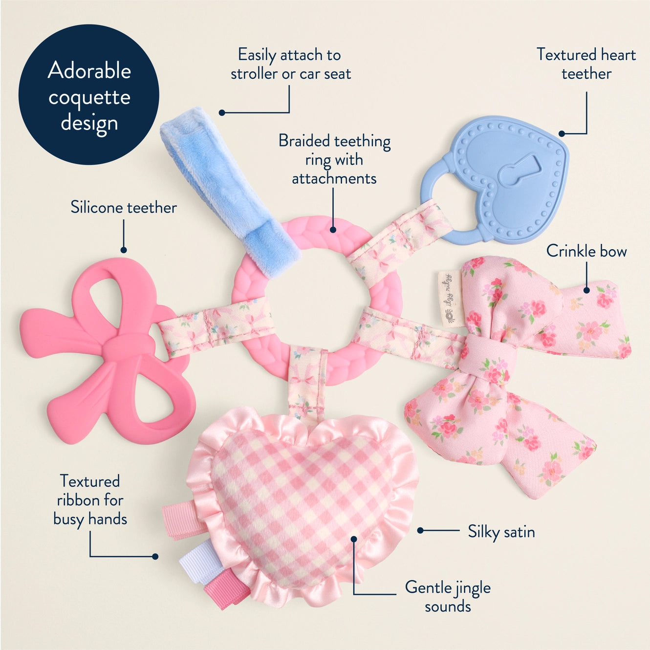 Bow Bitzy Busy Ring™ Itzy Ritzy