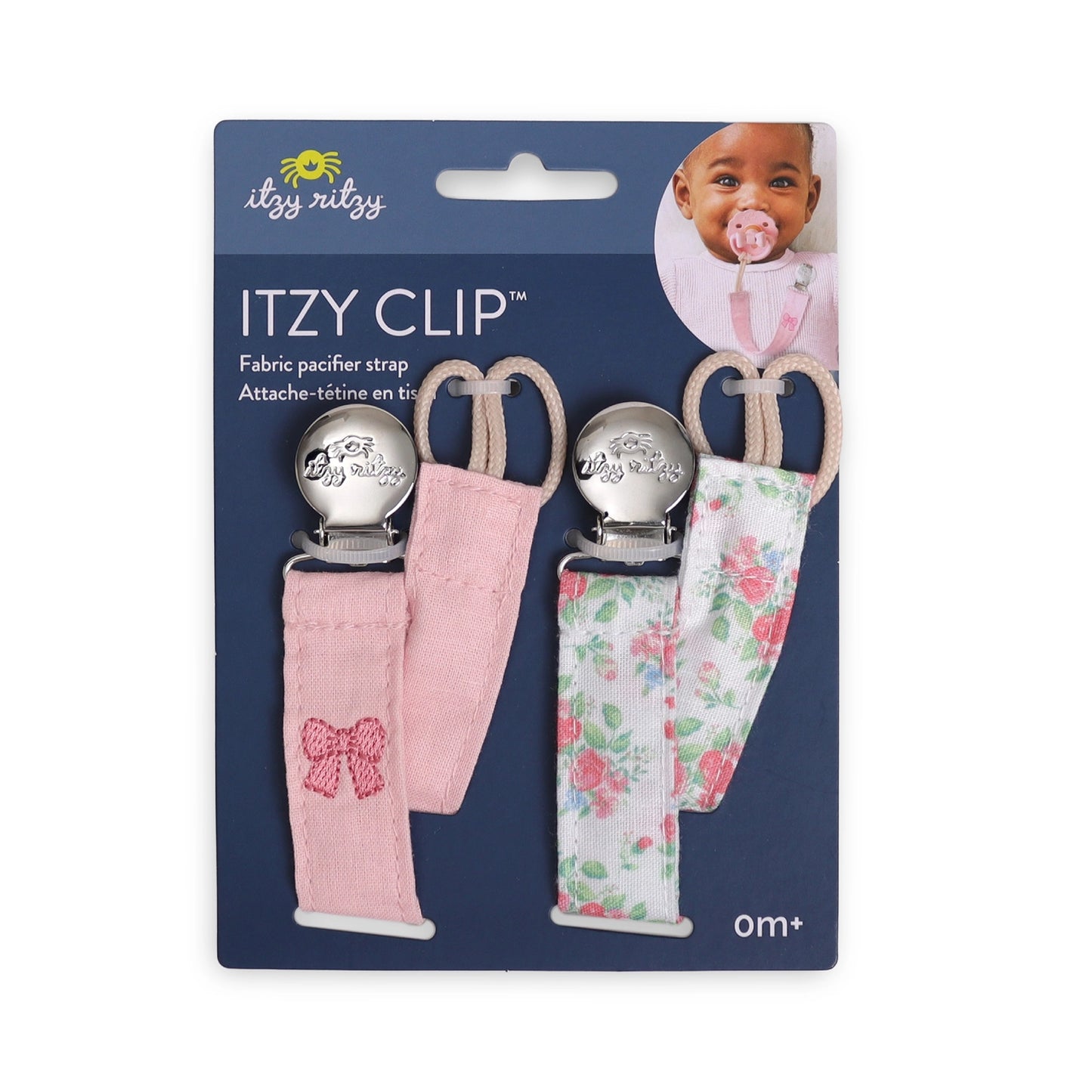 Itzy Clip™ - Fabric Pacifier Strap