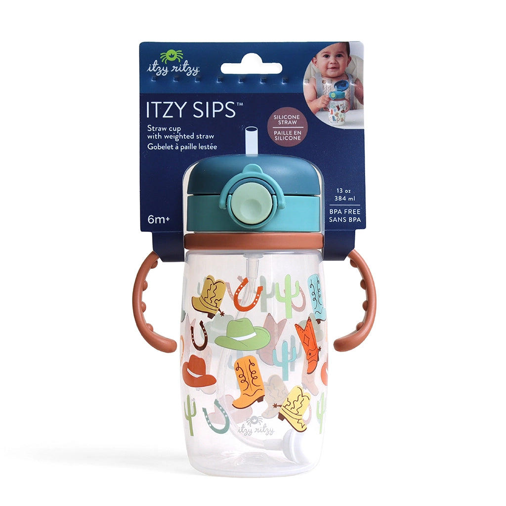 Itzy Sips™ - Straw Cup with Snap-Close Lid