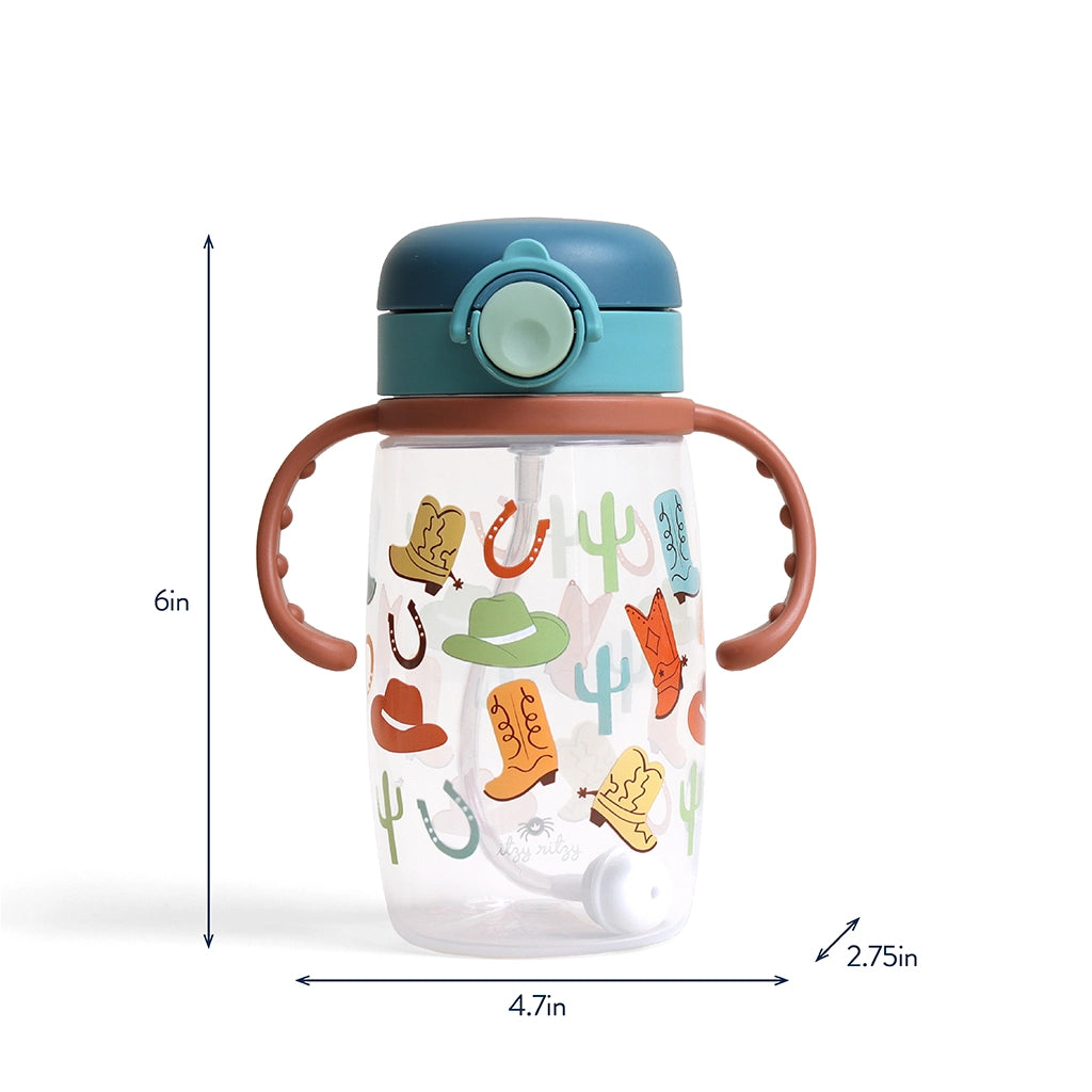 Itzy Sips™ - Straw Cup with Snap-Close Lid