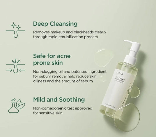 Anua Heartleaf Pore Control Cleansing Oil 20ml mini