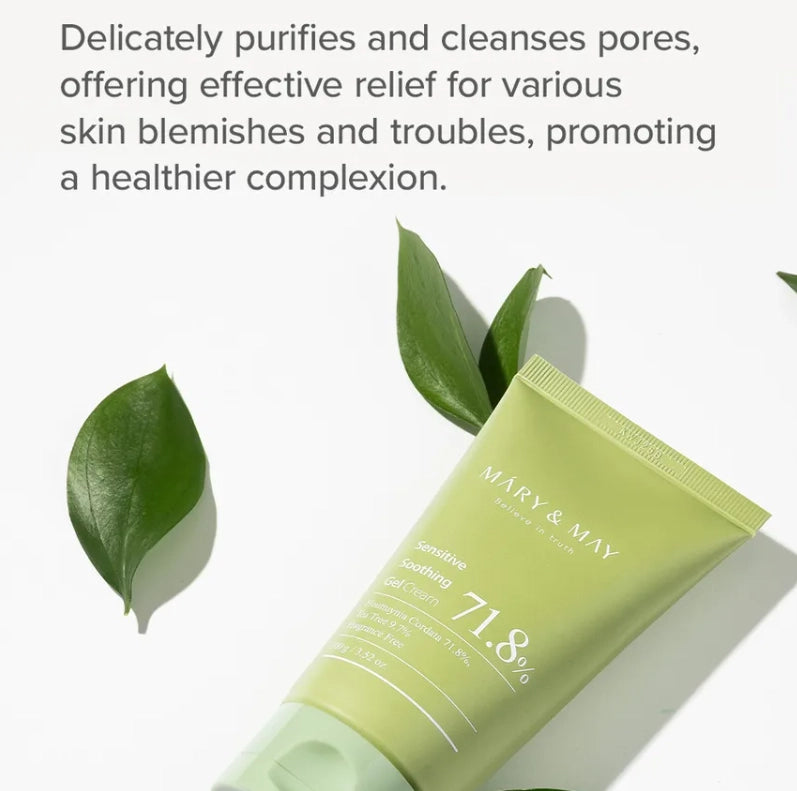 Mary & May Soothing Gel Cream Idebenone Blackberry Set