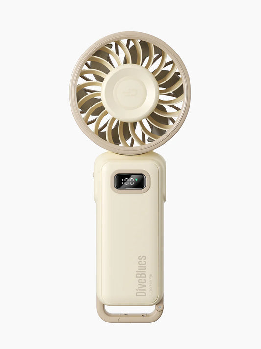 Diveblues Fanzy 7.4m/s 4-in-1 Rechargeable Turbo Handheld Fan