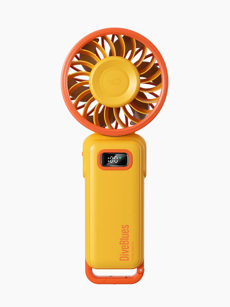 Diveblues Fanzy 7.4m/s 4-in-1 Rechargeable Turbo Handheld Fan