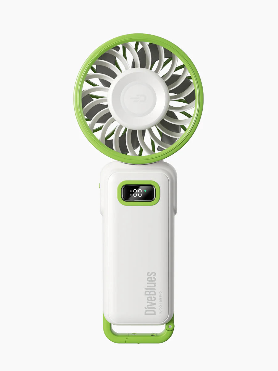 Diveblues Fanzy 7.4m/s 4-in-1 Rechargeable Turbo Handheld Fan