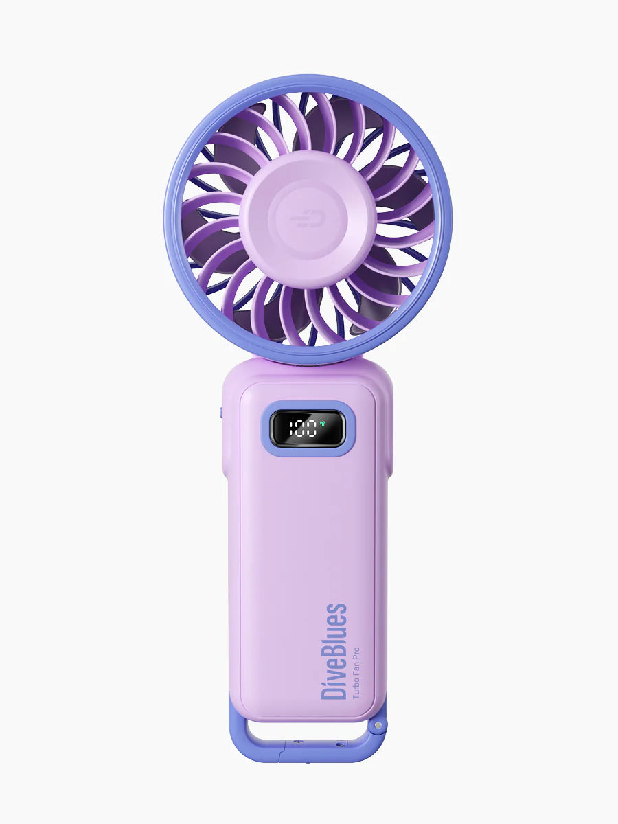 Diveblues Fanzy 7.4m/s 4-in-1 Rechargeable Turbo Handheld Fan