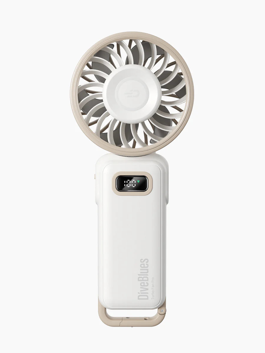 Diveblues Fanzy 7.4m/s 4-in-1 Rechargeable Turbo Handheld Fan