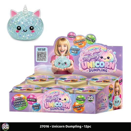 Fun Doh Unicorn Mystery Dumpling Squishy Toy