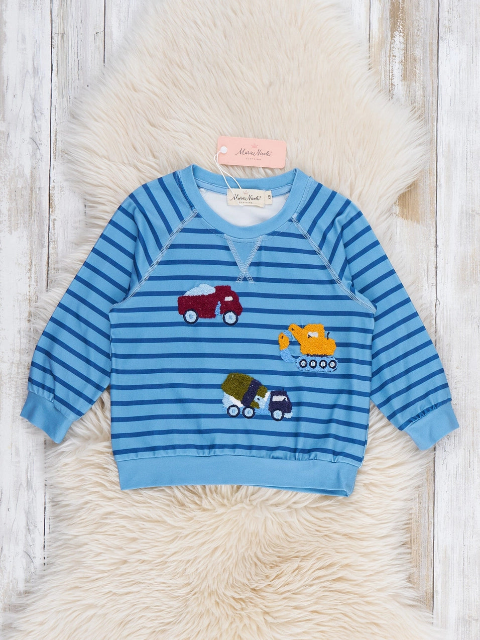 Construction Crew Stripe Top