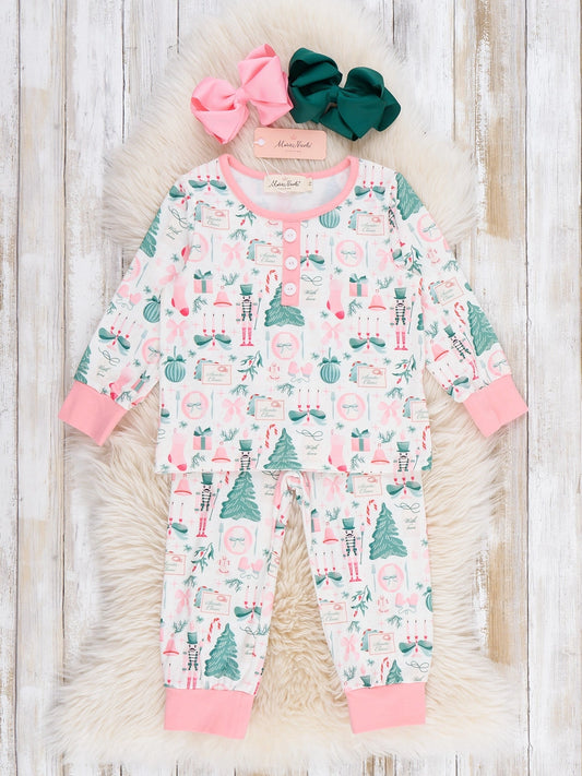 Nutcracker Nights 2 Piece Pajama Set