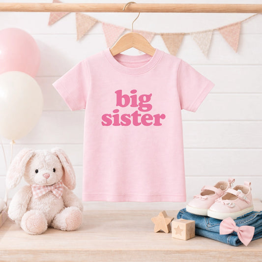 Big Sister Kids Cotton T-Shirt