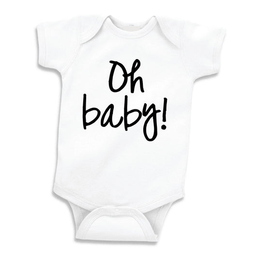 Oh Baby! Pregnancy Announcement Onesie 0-3m
