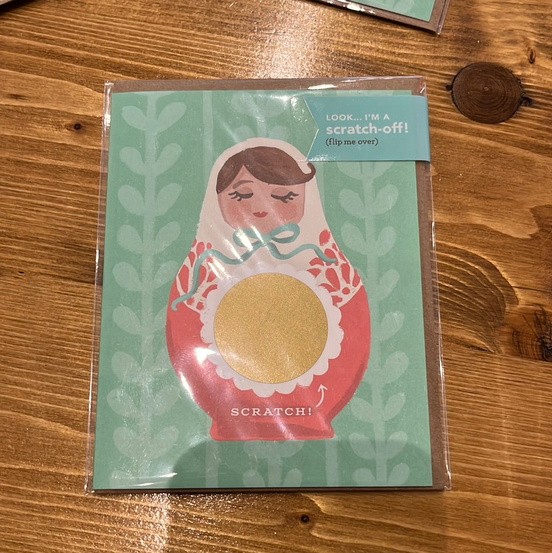 inklings Pregnancy Reveal Scratch-off Cards