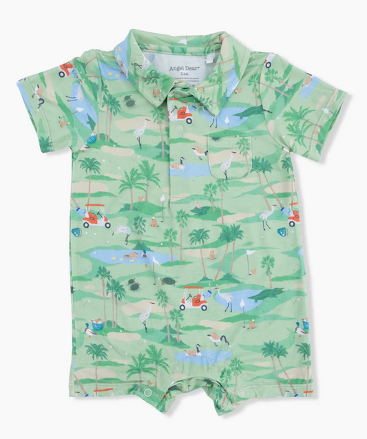 Golf Oasis Animals Polo Shortie