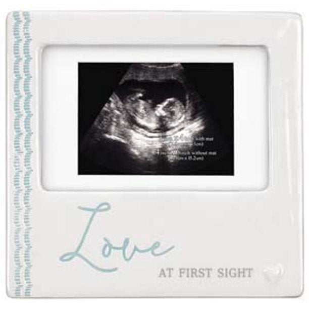 Malden Love At First Sight Ceramic Ultrasound or Baby Frame