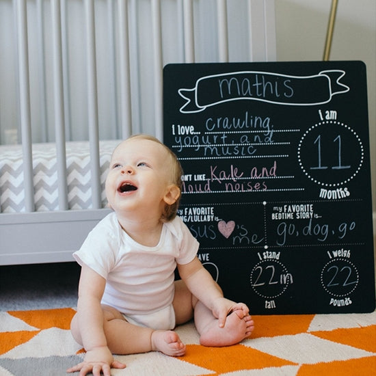 Pearhead Baby Highlights Photo Sharing Chalkboard